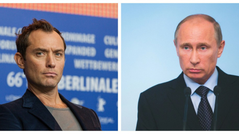Джуд Лоу сыграет Владимира Путина в фильме &ldquo;Волшебник Кремля&ldquo;