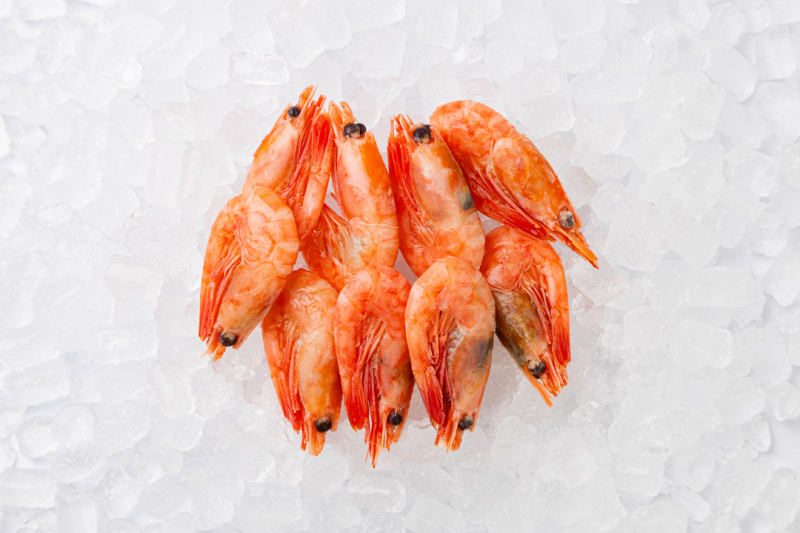 Креветки северные 120+, в/м, ВЕС