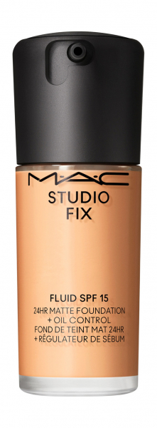 MAC Studio Fix ​Fluid 24HR Matte Foundation + Oil Control SPF 15 Устойчивая тональная основа с матовым финишем | NC25​